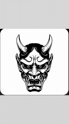 12K views · 43 reactions | Tattoo ideas. Hannya mask #getinkedordienaked ☠️ #tattoodesign | T att oo | Facebook