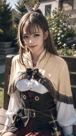 Hololive EN Nanashi Mumei / 七詩ムメイ Realistic AI Generated Cosplay