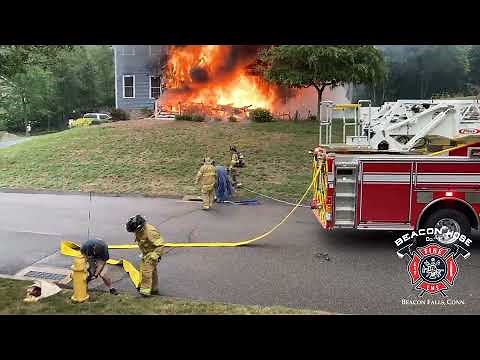 Structure Fire - Morning Wood Drive, Beacon Falls