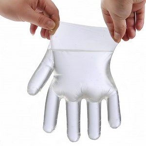 [Hot Item] Transparent Disposable Plastic PE Gloves