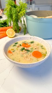 38K views · 68 reactions | Creamy One Pot Lemon Orzo Soup  with 110g...
