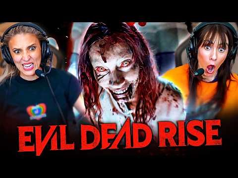 EVIL DEAD RISE (2023) MOVIE REACTION!! FIRST TIME WATCHING!! Halloween | Full Movie Review