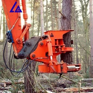 [Hot Item] Easy Operation Stronger Power Excavator Shear Tree Stem Grapple Cutter for 18-26 Ton Excavator