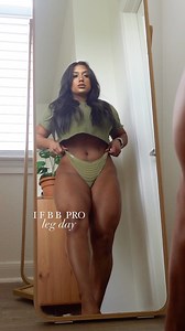 Julia Rene IFBB PRO » Women’s Fat Loss Coach | 🍗✨LEG DAY 👇 workout deets down below for ya!! Using the @gymreapers backpack to store my posing shoes 👠 code:juliarene ✨Leg Program... | Instagram