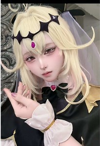 キュアアルカナ・シャドウ コスプレ｜闇堕ちプリキュア風メイク挑戦