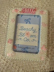 Cute Girly Faith Picture Frame, Christian Girl Picture Frame, Cutesy Faith Based Frame for Girl, Cute Beaded Frame for Girl - Etsy Canada