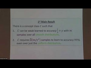 The Sample Complexity of Smooth Boosting and the Tightness of the Hardcore Theorem - Guy Blanc