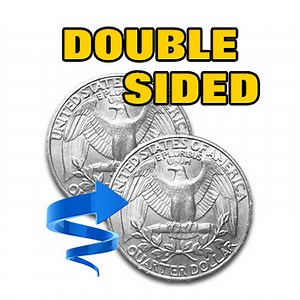 Double Sided Quarter Trick Coin - Fast Shipping | MagicTricks.com