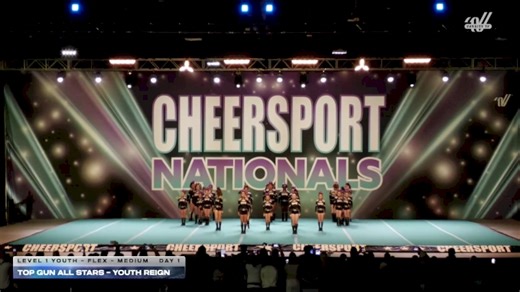 Top Gun All Stars - Youth Reign [2026 L1 Youth - Flex - Medium Day 1] 2026 CHEERSPORT National All Star Cheerleading Championship