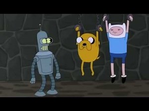 Adventure Time in Futurama - Hora de Aventura em Futurama