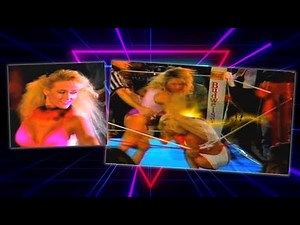 80's Women's Swimsuit Boxing