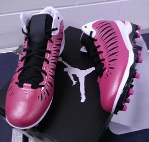 Air Jordan Super Fly (Hakeem Nicks) (Breast Cancer Awareness)