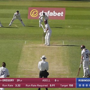 312K views · 2.9K reactions | A monumental effort from Lewis Gregory  | Somerset County Cricket Club | Facebook