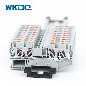 [Hot Item] DIN Rail Connectors Jpt 4-Qu Push-in Terminal Block