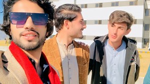 23K views · 2K reactions | Adil Arman, Salman Siraj, Its Hamhil Aw Arbaz Jan, Pashto New Poetry, at University of Swat | Adil Arman | Facebook