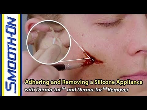 How to Apply a Silicone Makeup Prosthetic