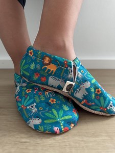 Vegan Barefoot Shoes, Slippers, First Walker Shoes, Gym Slippers, Slippers - Etsy
