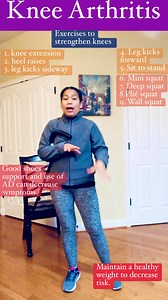 What to do if knee is in pain, arthritic or lack of range resulting in walking abnormalities? #DPT #wellness #AddingLifeToYears #healthiswealth #exercise #share | Doc H.