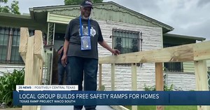 Positively Central Texas: Texas Ramp Project builds ramp for Waco man