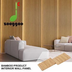 [Hot Item] Bamboo Wall Decorative Wood Panels Waterproof Customized Size Bamboo Wall Panel