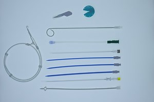 [Hot Item] Medical Supplies Disposable Catheter Percutaneous Nephrostomy Kit Dilator Set Pcnl