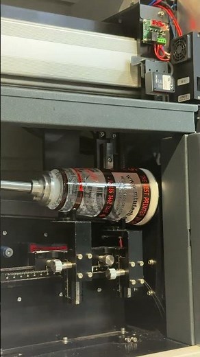 A robust tool for glass cup printing—continuous, precise, and beautiful with every spin!