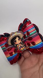 Mexican Zarape Girl's Hair Bow, 5 De Mayo Bow, Zarape Bow, Mexican Fiesta Bow, Cute Mexican Girl Hair Bow - Etsy Canada