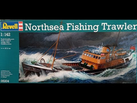 northsea fishing trawler model kit