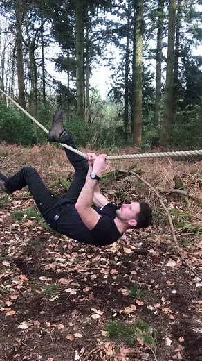 The Commando Crawl is an energy saving activity to get from one high point to another. This technique is still used by the military today.⁠ ⁠ The technique is very useful for traversing rugged terrain and navigating difficult obstacles. Commandos often use this outdoor fitness drill to prepare for missions in hostile environments.⁠ ⁠ #BearGryllsSurvivalAcademy #BearGrylls #CommandoCrawl #Military | Bear Grylls Survival Academy