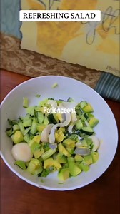 1.3K views · 35 shares | Refreshing Salad. This cucumber, avocado,...