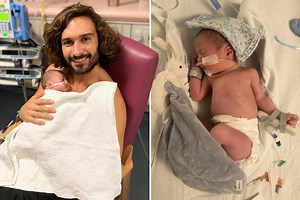 Body Coach Joe Wicks welcomes his second child with wife Rosie
