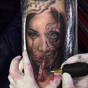 47K views · 548 reactions | Speachless - by Fredy Tomas Tattoo ⎈...