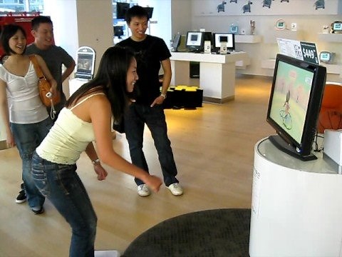 Wii Fit Fail - Hula Hoop Girl