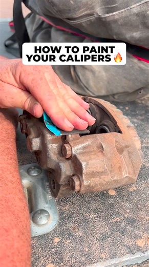 HOW TO: paint your calipers with high temp paint! 🔥🌡️ Raptor USA Bed Liner & Protective Coating - #4x4 #offroading #usa #bakkie #pickup #ute #toyota #hilux #4wd #touring #overlanding #adventure | 4WD 24/7