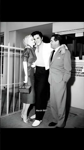 Elvis Presley and Barbara Lang #elvispresley
