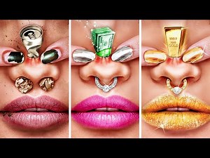 Rico vs Pobre vs Giga Rico