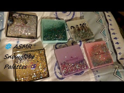 ❄️ ASMR Snowglobe Palettes 🔮