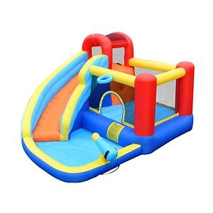 [Hot Item] Inflatable Bounce House Water Slide with Swimming Pool for Party Gifts