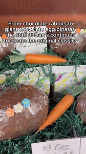 For over 100 years, Dan's Homemade Candies has created chocolate masterpieces. Easter is one of the Joliet shop’s biggest holidays. From chocolate rabbits to giant chocolate egg piñatas, Dan's continues to make the original classics from 1919. https://www.audacy.com/wbbm780/news/local/dans-homemade-candies-hatches-easter-specialties-since-1919 | WBBM Newsradio