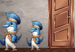 Find Dolphin Guy - Escape Fan