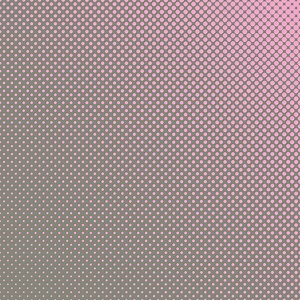 Halftone dot pattern background - vector graphic design from pink...