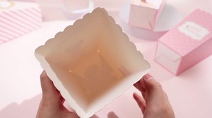 PerKoop 48 Pcs Little Princess Popcorn Boxes Pink Gold Baby Shower Favor Popcorn Treat Boxes Party Favor Cookie Candy Treat Holder for African American Baby Shower, Birthday Party Supplies