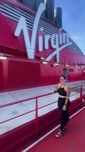 SCARLET NIGHT! #cruise #cruisereview #adultsonlycruise #adultonlyvacation #travelcouple #travelreview #virginvoyages #virginvoyagescruise #virginvoyagesresilientlady #mommashive | Mommashive | Facebook