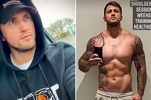 Dan Osborne reveals body transformation after 7 weeks of training after admitting he lost his 'normal' shape in lockdown