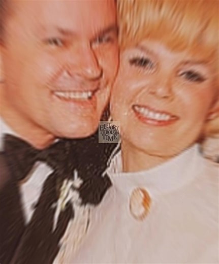 "Circa 1970, actor Bob Crane and his second wife, actress Sigrid Valdis, were photographed on their wedding day in California, radiating happiness and elegance." | History Through Time