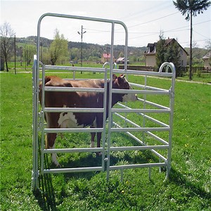 [Hot Item] Galvanized Graduated Fixed Knot Welding 3 Meter 4-Rail Livestock Tight Lock Corral Fence for Horse/Field Cattle/Sheep/Goat/Deer/Game