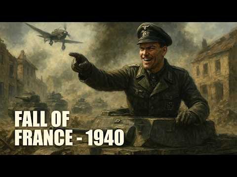 The Complete Fall of France 1940: The Blitzkrieg that Shocked the World | War Stories for Sleep