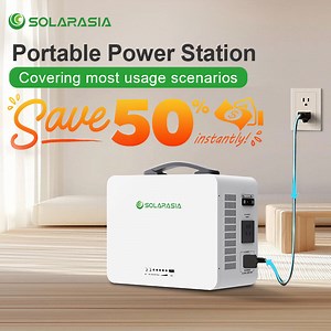 [Hot Item] Home Energy Storage 1000wh 2000wh Supply AC Outlet Rechargeable Battery Camping Solar Generator 1kwh 2kwh Portable Power Station