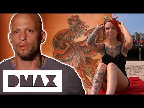 Ami Finishes A Phoenix Tattoo And Takes The Tattoo Artists To The Beach | NY Ink