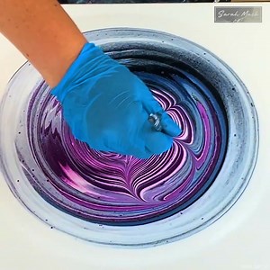 16K views · 624 reactions | Exploring Art Techniques Pour | S. Mack Art | Facebook